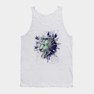 Lion Head Tank Top